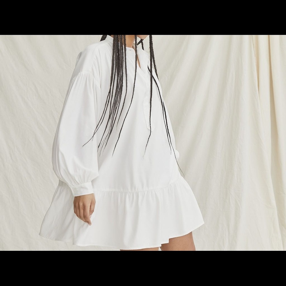 Elizabeth and James Button Front Tunic Dress